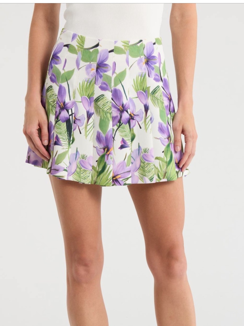 New! Alice + Olivia Carter floral  Women’s Skirt